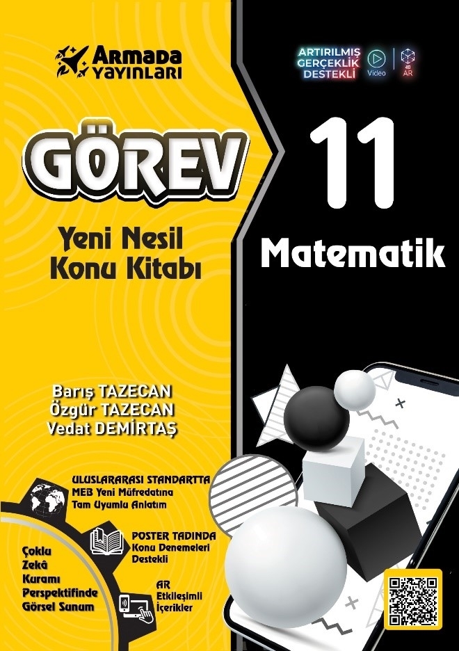 Görev 11. Sınıf Matematik Yeni Nesil Konu Kitabı Armada Yayınları Görev 11. Sınıf Matematik Yeni Nesil Konu Kitabı Armada Yayınları