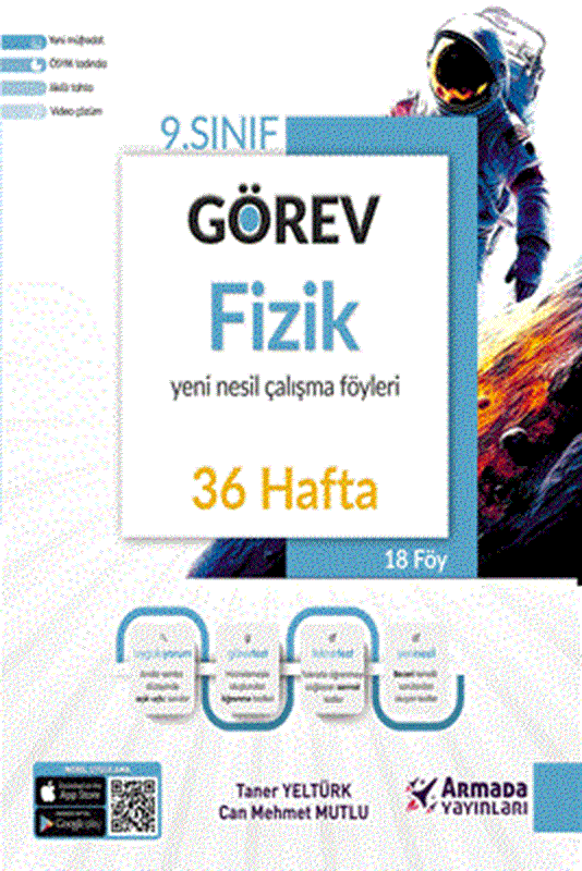 Görev 9. Sınıf Fizik Yeni Nesil Çalışma Föyleri (36 HAFTA) Armada Yayınları