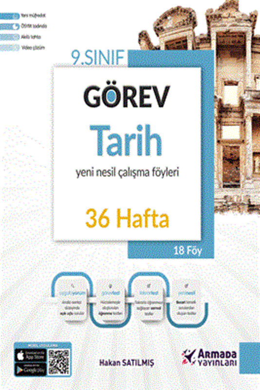 Görev 9. Sınıf Tarih Yeni Nesil Çalışma Föyleri (36 HAFTA) Armada Yayınları
