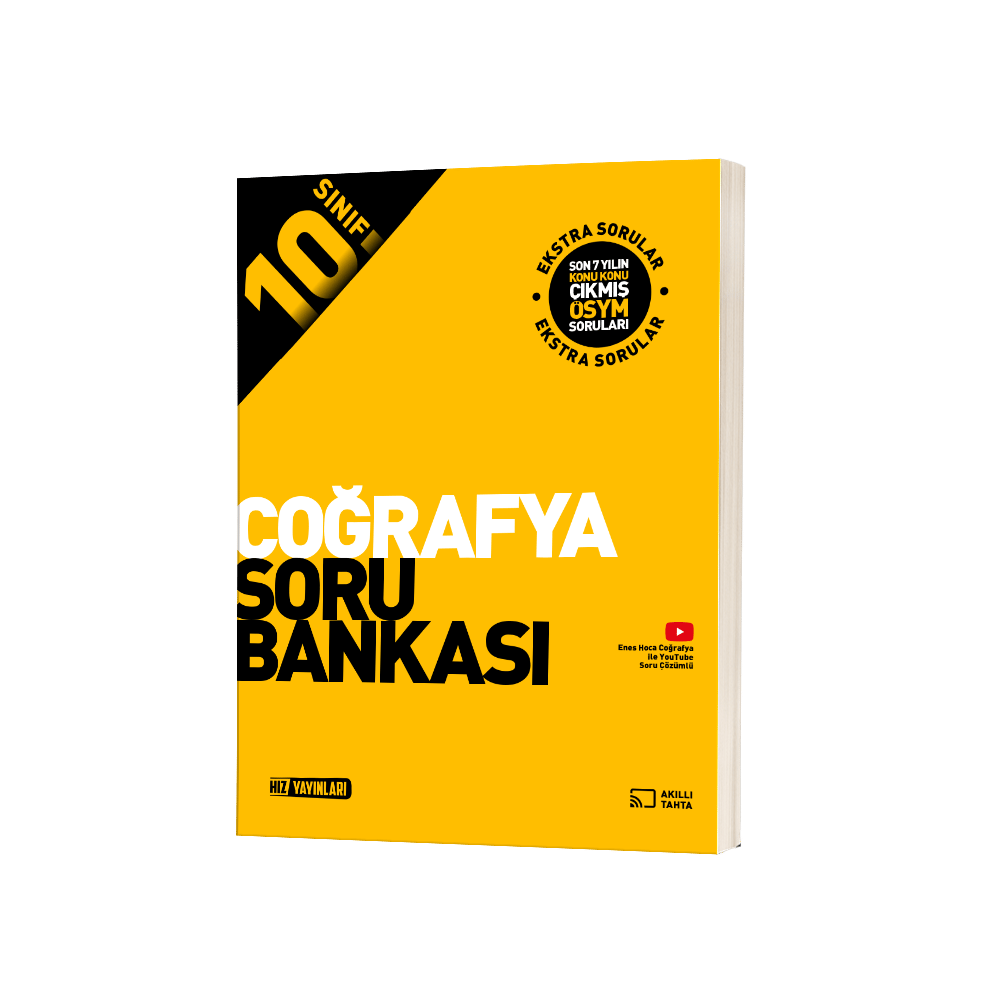 Hız 10. Sınıf Coğrafya Soru Bankası Hız Yayınları Hız 10. Sınıf Coğrafya Soru Bankası Hız Yayınları