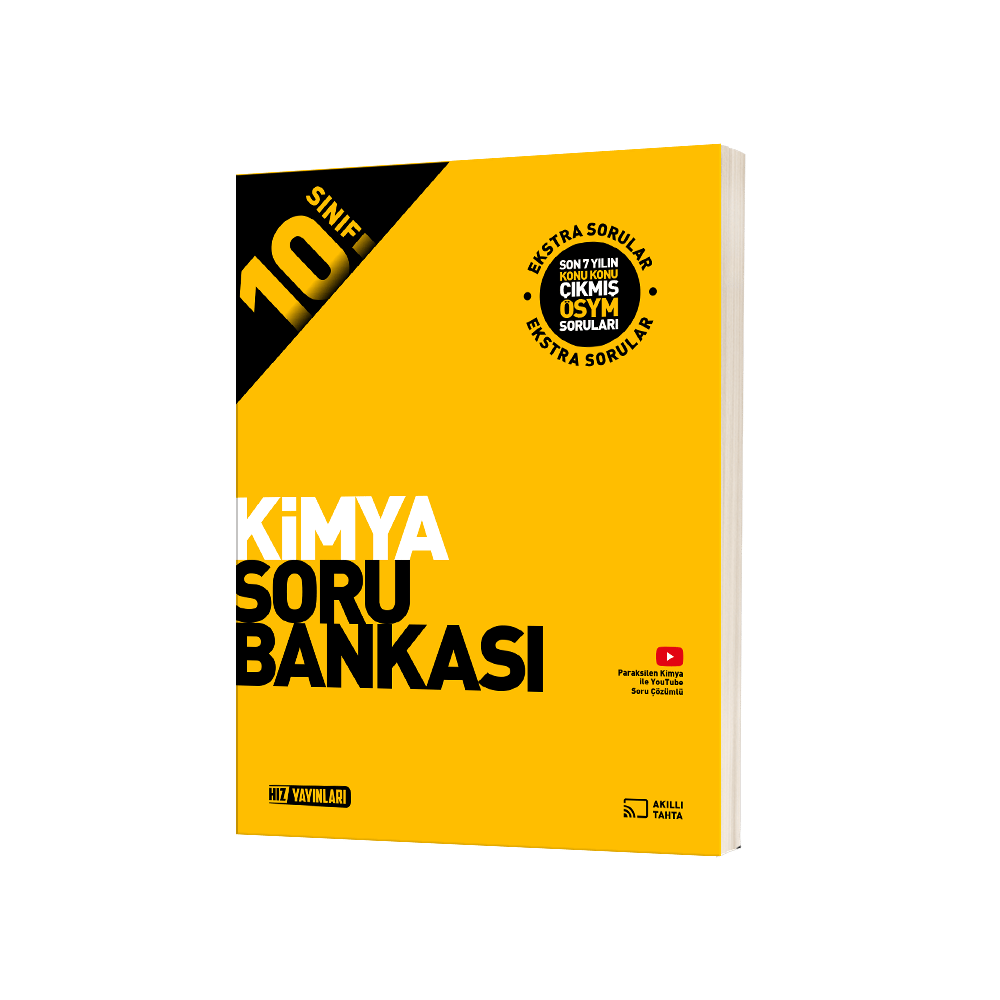 Hız 10. Sınıf Kimya Soru Bankası Hız Yayınları