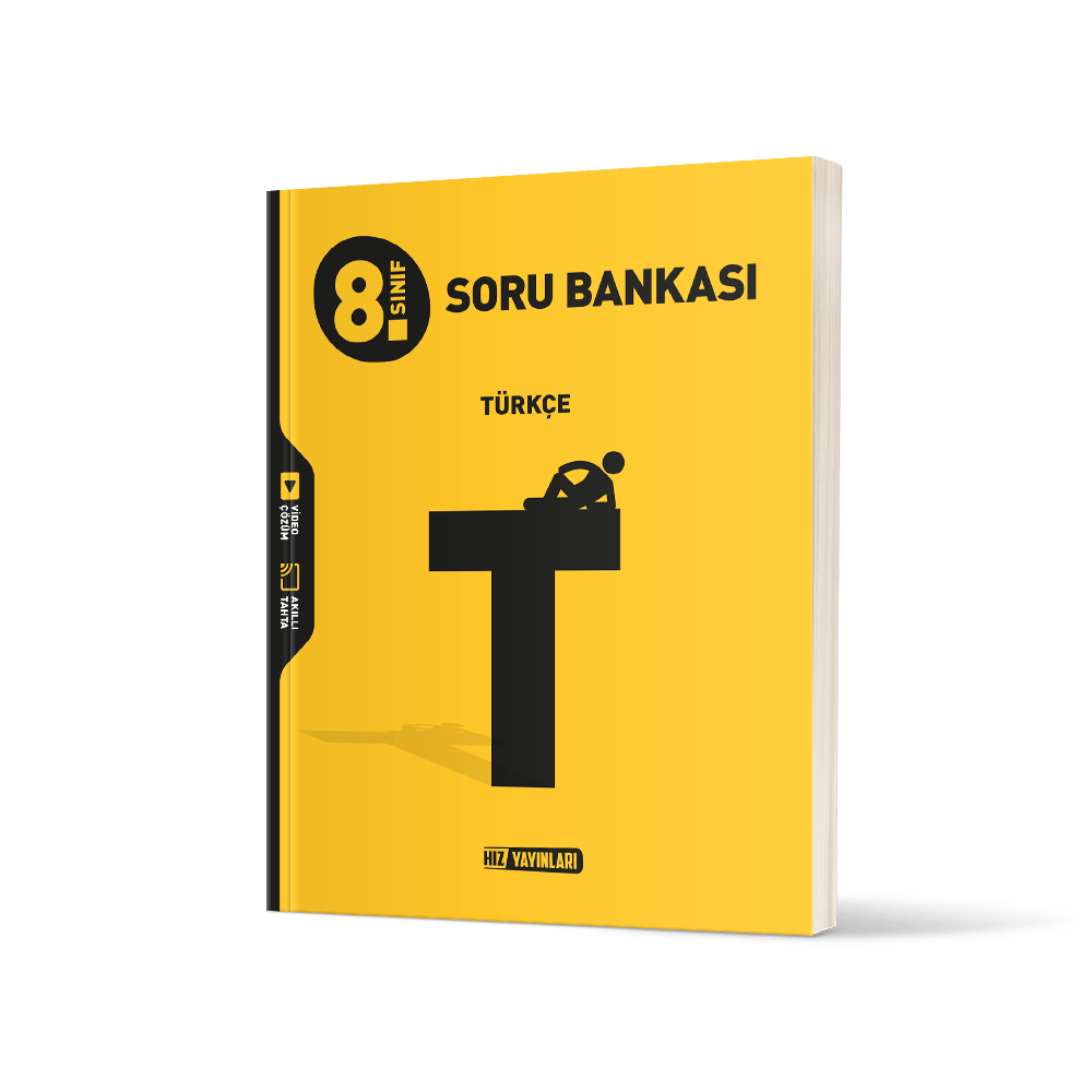 Hız 8. Sınıf Türkçe Soru Bankası Hız Yayınları