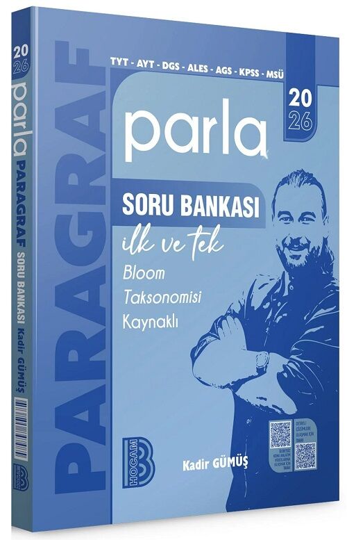 Hocam 2026 YKS TYT AYT DGS ALES MEB-AGS KPSS MSÜ Paragraf PARLA Soru Bankası - Kadir Gümüş Benim Hocam Yayınları