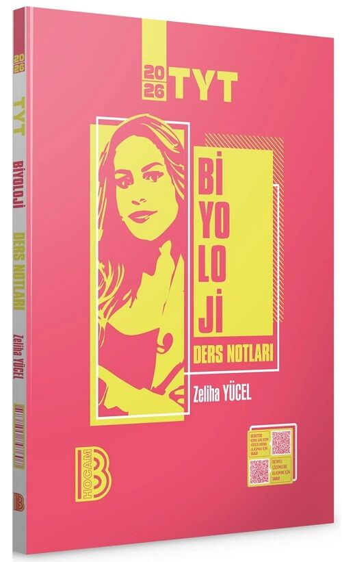 Hocam 2026 YKS TYT Biyoloji Ders Notları - Zeliha Yücel Benim Hocam Yayınları Hocam 2026 YKS TYT Biyoloji Ders Notları - Zeliha Yücel Benim Hocam Yayınları