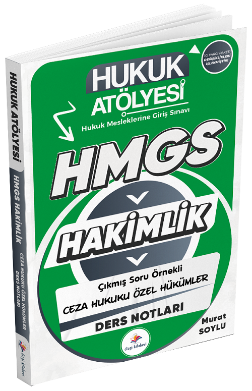 Hukuk Atölyesi HMGS Hakimlik Ceza Hukuku Özel Hükümler Ders Notları - Murat Soylu Dizgi Kitap