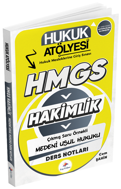 Hukuk Atölyesi HMGS Hakimlik Medeni Usul Hukuku Ders Notları - Cem Şahin Dizgi Kitap