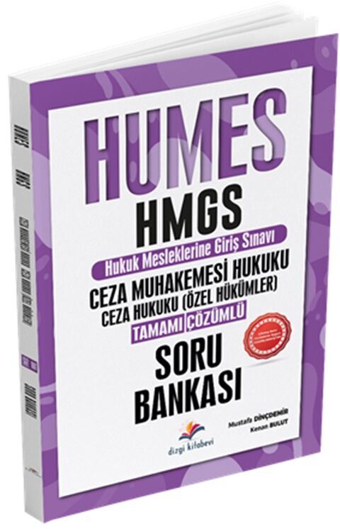 Humes HMGS Ceza Muhakemesi Hukuku Ceza Hukuku Özel Hükümler Tamamı Çözümlü Soru Bankası Dizgi Kitap Yayınları
