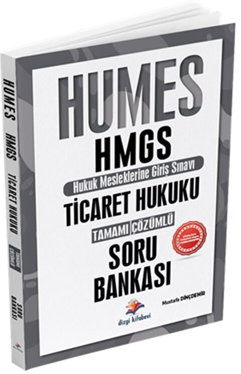 Humes HMGS Ticaret Hukuku Tamamı Çözümlü Soru Bankası Dizgi Kitap Yayınları