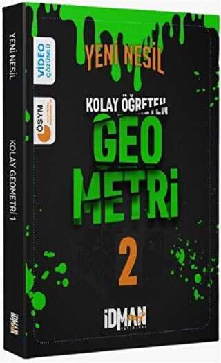 İdman Yeni Nesil Kolay Öğreten Geometri 2 İdman Yayınları İdman Yeni Nesil Kolay Öğreten Geometri 2 İdman Yayınları