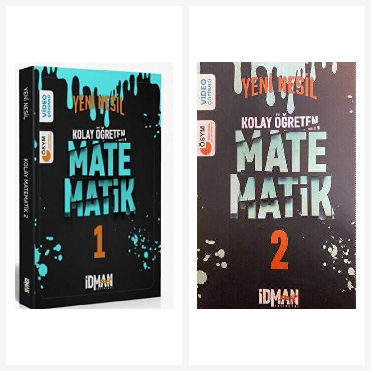 İdman Yeni Nesil Kolay Öğreten Matematik 1 - 2 Set İdman Yayınları İdman Yeni Nesil Kolay Öğreten Matematik 1 - 2 Set İdman Yayınları