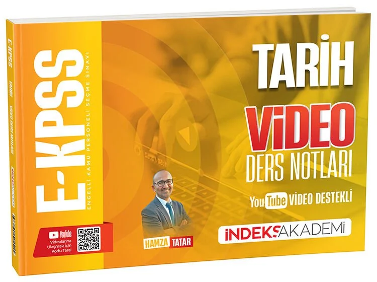 İndeks Akademi 2026 EKPSS Tarih Video Ders Notları - Hamza Tatar İndeks Akademi Yayıncılık İndeks Akademi 2026 EKPSS Tarih Video Ders Notları - Hamza Tatar İndeks Akademi Yayıncılık