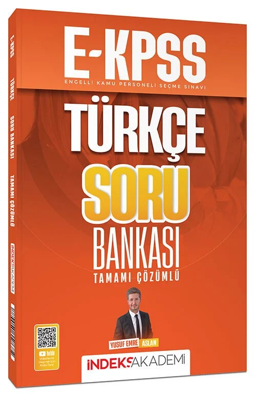 İndeks Akademi 2026 EKPSS Türkçe Soru Bankası Çözümlü - Yusuf Emre Aslan İndeks Akademi Yayıncılık İndeks Akademi 2026 EKPSS Türkçe Soru Bankası Çözümlü - Yusuf Emre Aslan İndeks Akademi Yayıncılık