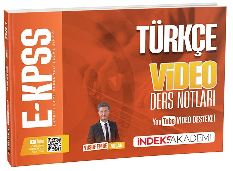 İndeks Akademi 2026 EKPSS Türkçe Video Ders Notları - Yusuf Emre Aslan İndeks Akademi Yayıncılık İndeks Akademi 2026 EKPSS Türkçe Video Ders Notları - Yusuf Emre Aslan İndeks Akademi Yayıncılık