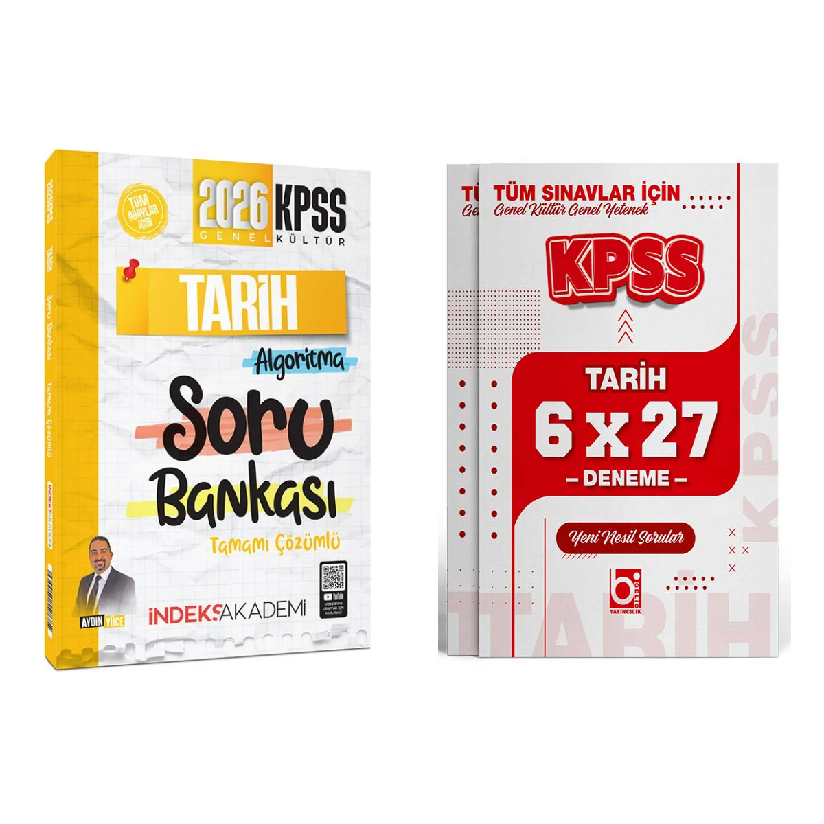İndeks Akademi 2026 KPSS Tarih Algoritma Soru Bankası ve Deneme Seti 2 Kitap İndeks ve Biigelio Yayıncılık İndeks Akademi 2026 KPSS Tarih Algoritma Soru Bankası ve Deneme Seti 2 Kitap İndeks ve Biigelio Yayıncılık