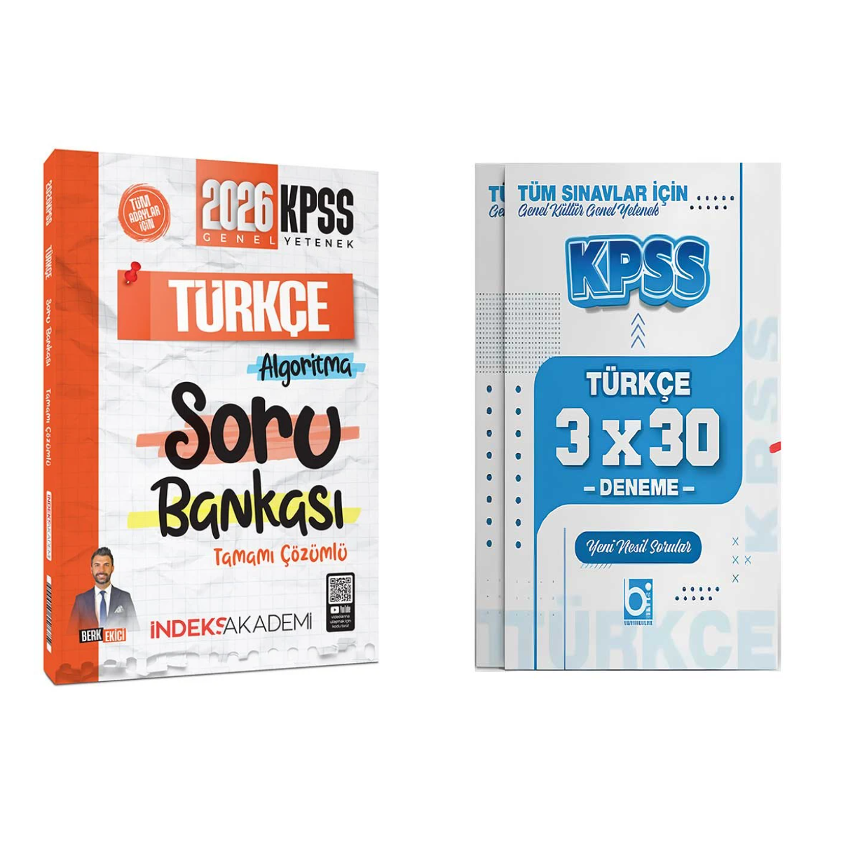 İndeks Akademi 2026 KPSS Türkçe Algoritma Soru Bankası ve Deneme Seti İndeks ve Bigelio Yayıncılık