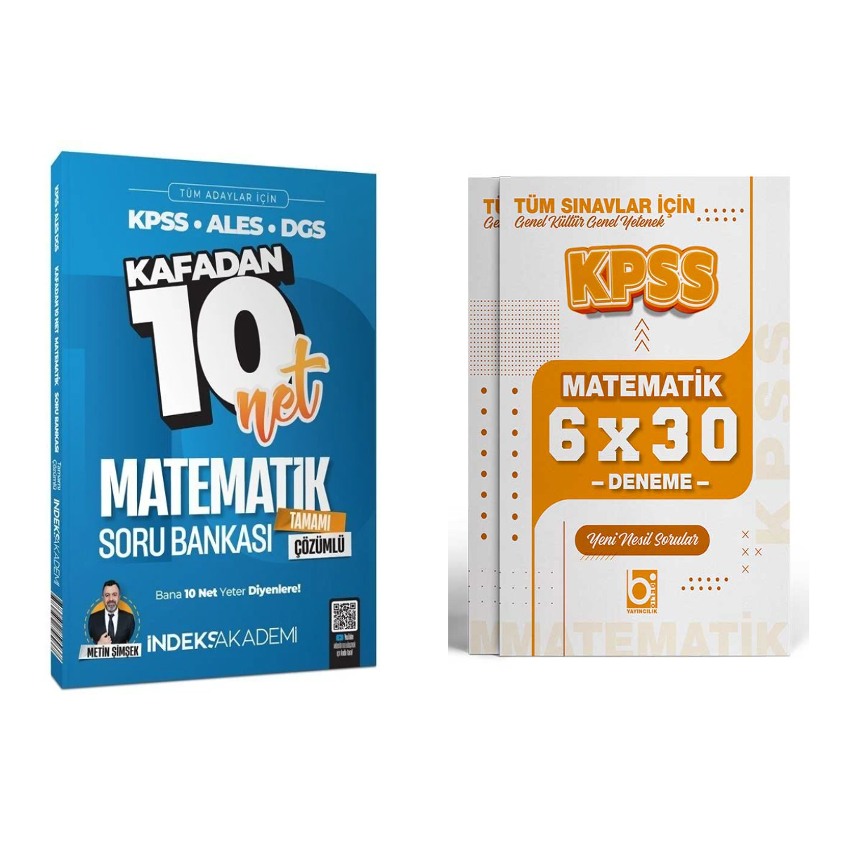 İndeks Akademi KPSS MEB-AGS ALES DGS Matematik Kafadan 10 Net Soru Bankası ve Deneme Seti İndeks ve Bigelio Yayıncılık İndeks Akademi KPSS MEB-AGS ALES DGS Matematik Kafadan 10 Net Soru Bankası ve Deneme Seti İndeks ve Bigelio Yayıncılık