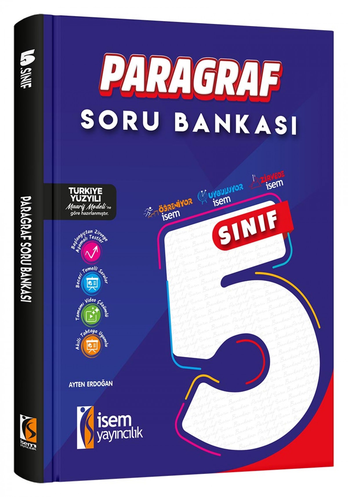 İsem 5. Sınıf Paragraf Soru Bankası İsem Yayıncılık - Maarif Modele Uygun İsem 5. Sınıf Paragraf Soru Bankası İsem Yayıncılık - Maarif Modele Uygun
