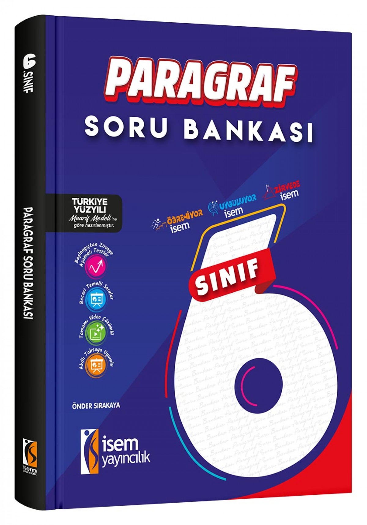 İsem 6. Sınıf Paragraf Soru Bankası İsem Yayıncılık - Maarif Modele Uygun İsem 6. Sınıf Paragraf Soru Bankası İsem Yayıncılık - Maarif Modele Uygun