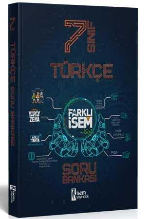 İsem 7. Sınıf Farklı İsem Türkçe Soru Bankası İsem Yayıncılık İsem 7. Sınıf Farklı İsem Türkçe Soru Bankası İsem Yayıncılık