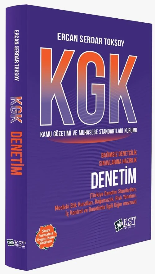 KGK Bağımsız Denetçilik Denetim Konu Anlatım Hazırlık Kitabı  EST Yayınları