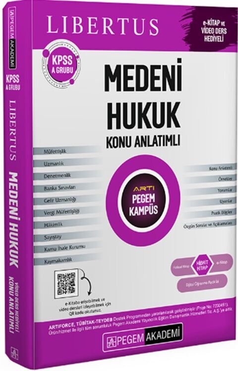 KPSS A Grubu Libertus Medeni Hukuk Konu Anlatımlı Pegem Akademi Yayıncılık