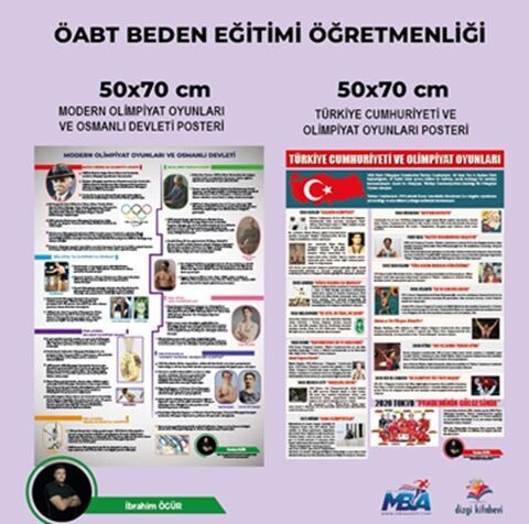 KPSS Beden Eğitimi Öğretmenliği Olimpiyat Oyunları Posterleri Dizgi Kitap Yayınları