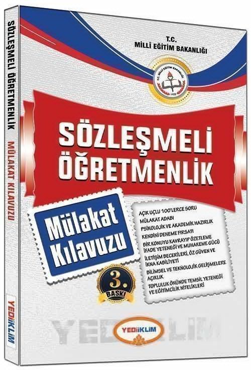 KPSS Sözleşmeli Öğretmenlik Mülakat Kılavuzu Yediiklim Yayınları