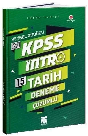 KPSS Tarih İntro 15 Deneme Çözümlü Modus Yayınları