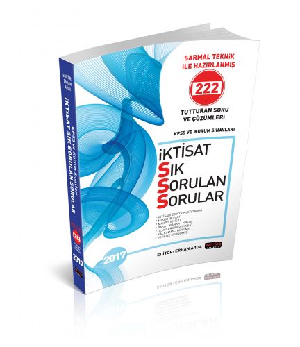 KPSS ve Kurum Sınavları İktisat Sık Sorulan Sorular 2017 Savaş Yayınları