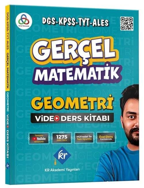 KR Akademi DGS KPSS TYT ALES Gerçel Matematik Geometri Video Ders Kitabı - Muhammet Elçi KR Akademi Yayınları KR Akademi DGS KPSS TYT ALES Gerçel Matematik Geometri Video Ders Kitabı - Muhammet Elçi KR Akademi Yayınları