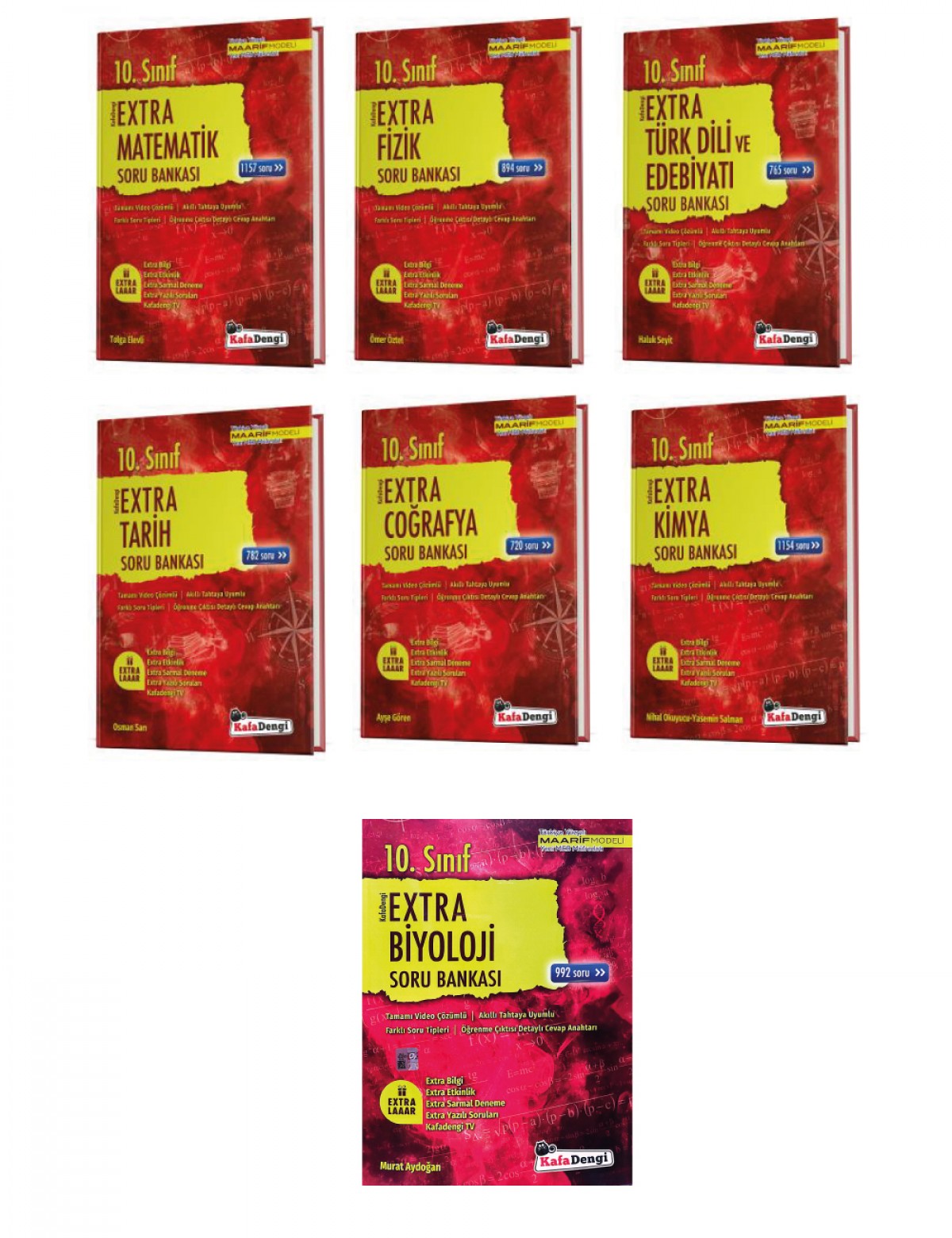 Kafadengi 10. Sınıf Tüm Dersler Soru Bankası Seti 7 Kitap Kafadengi Yayınları Kafadengi 10. Sınıf Tüm Dersler Soru Bankası Seti 7 Kitap Kafadengi Yayınları