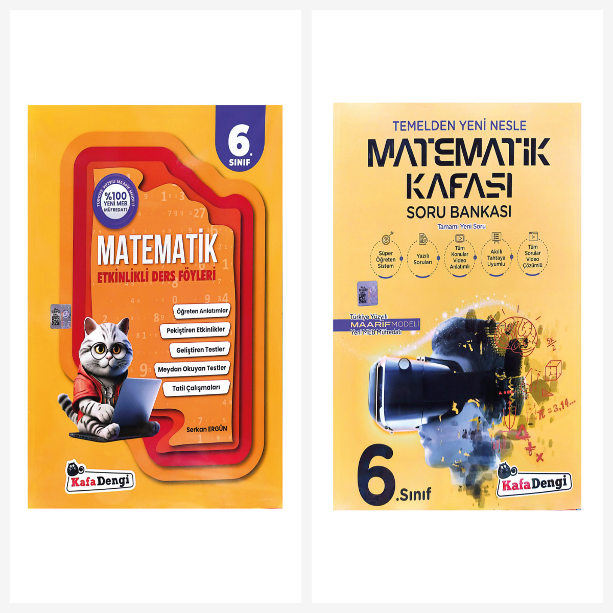 Kafadengi 6. Sınıf Matematik Ders Föyleri ve Soru Bankası Seti Kafadengi Yayınları Kafadengi 6. Sınıf Matematik Ders Föyleri ve Soru Bankası Seti Kafadengi Yayınları