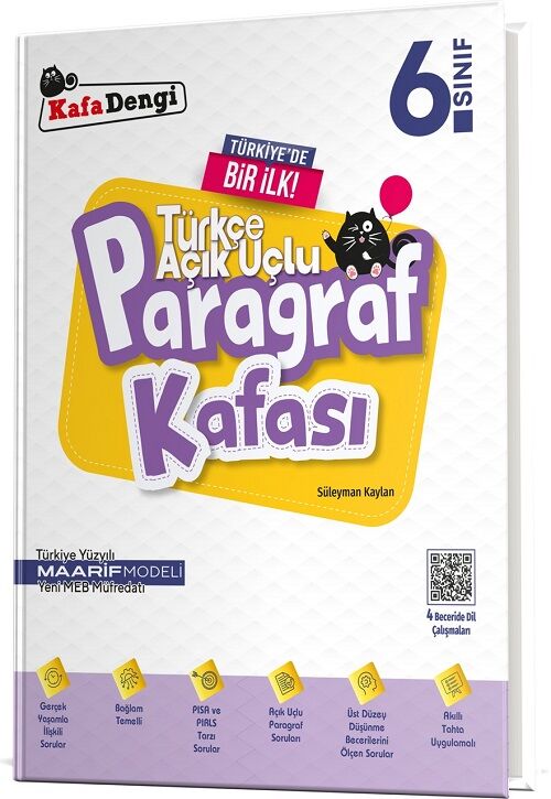 Kafadengi 6. Sınıf Paragraf Kafası Soru Bankası Kafadengi Yayınları Kafadengi 6. Sınıf Paragraf Kafası Soru Bankası Kafadengi Yayınları