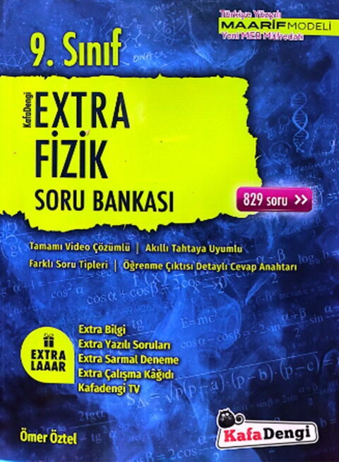 Kafadengi 9. Sınıf Fizik Extra Soru Bankası Kafadengi Yayınları