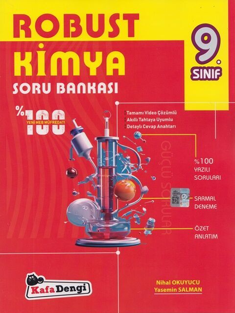 Kafadengi 9. Sınıf Kimya Robuts Soru Bankası Kafadengi Yayınları Kafadengi 9. Sınıf Kimya Robuts Soru Bankası Kafadengi Yayınları