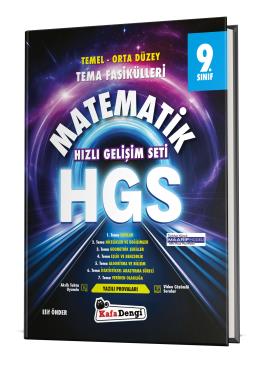 Kafadengi 9. Sınıf Matematik HGS Tema Fasikülleri Kafadengi Yayınları