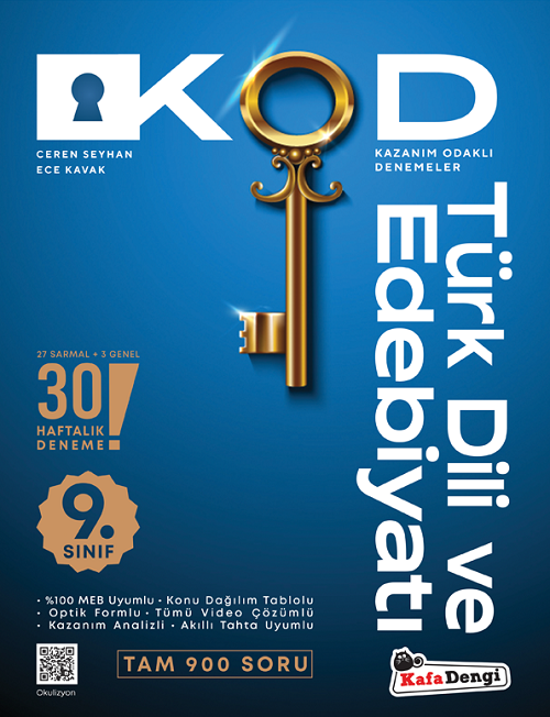Kafadengi 9. Sınıf Türk Dili ve Edebiyatı KOD 30 Deneme Kafadengi Yayınları Kafadengi 9. Sınıf Türk Dili ve Edebiyatı KOD 30 Deneme Kafadengi Yayınları
