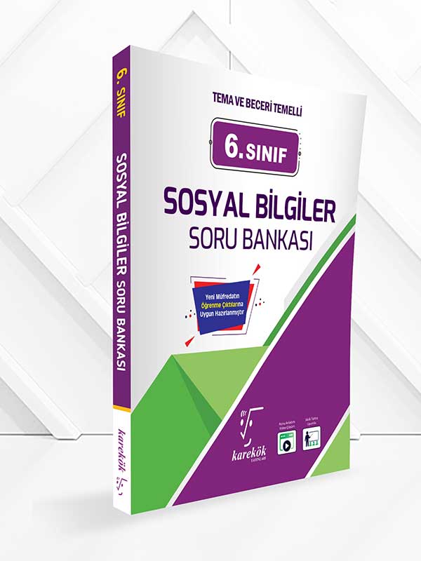 Karekök 6. Sınıf Sosyal Bilgiler Soru Bankası Karekök Yayınları