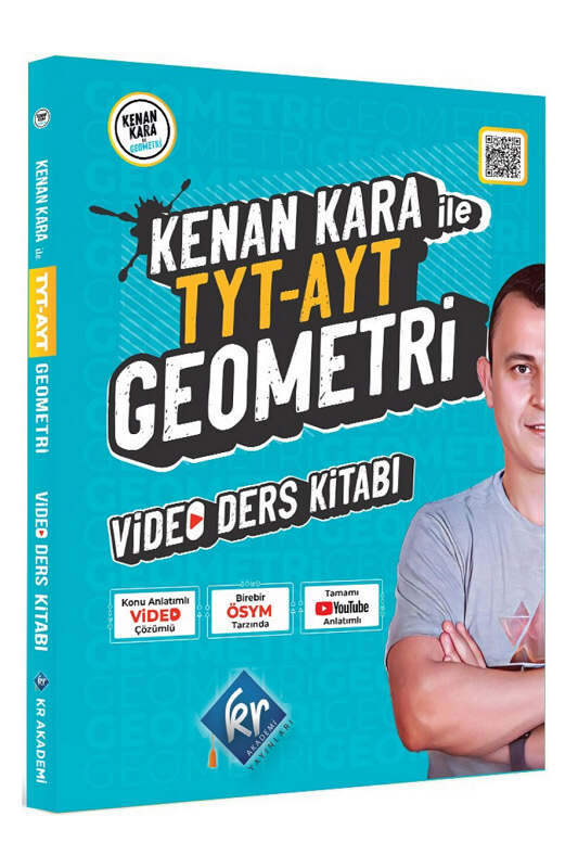 Kenan Kara İle TYT AYT Geometri Video Ders Kitabı KR Akademi Yayınları
