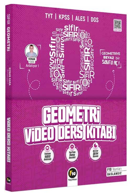 Kenan Kara ile Sıfırdan Geometri Video Ders Kitabı F10 Yayınları Kenan Kara ile Sıfırdan Geometri Video Ders Kitabı F10 Yayınları