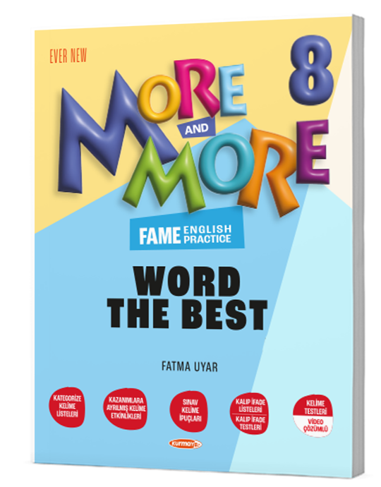 Kurmay 8. Sınıf More & More Word The Best Kurmay Yayınları