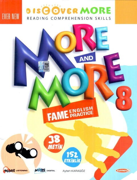 Kurmay 8. Sınıf More and More Reading Comprehension Skills Kurmay Yayınları Kurmay 8. Sınıf More and More Reading Comprehension Skills Kurmay Yayınları