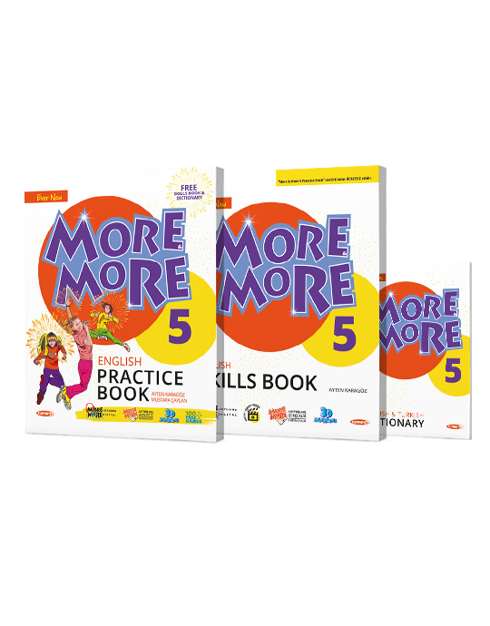 5. Sınıf More And More Practice Book Kurmay Elt Yayınları