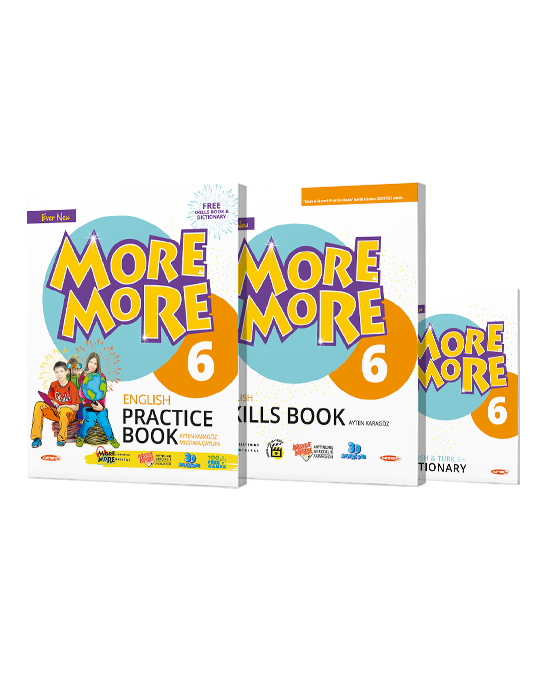 6. Sınıf More And More Engilish Practice Book Kurmay Elt Yayınları