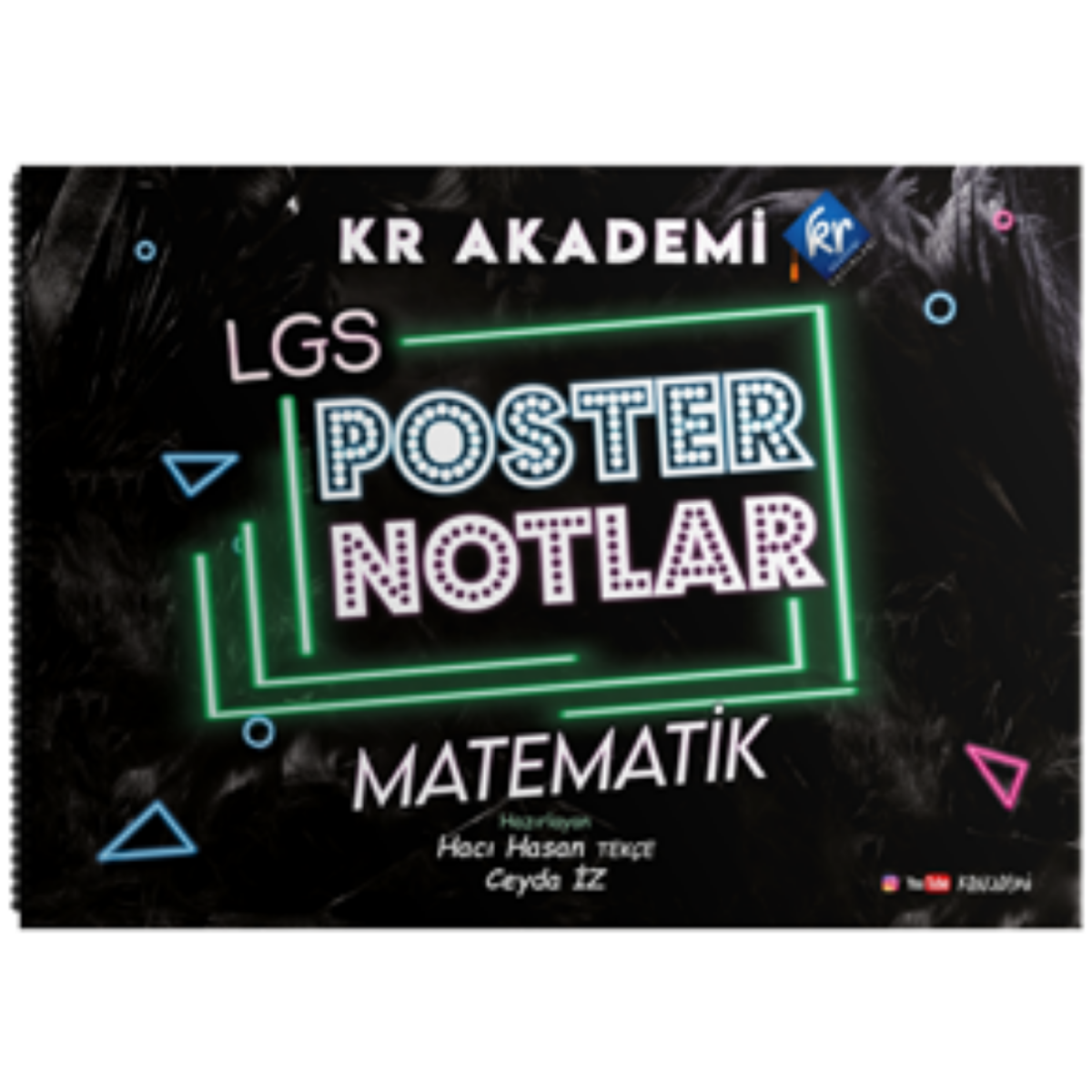 8. Sınıf LGS Matematik Poster Notlar KR Akademi Yayınları