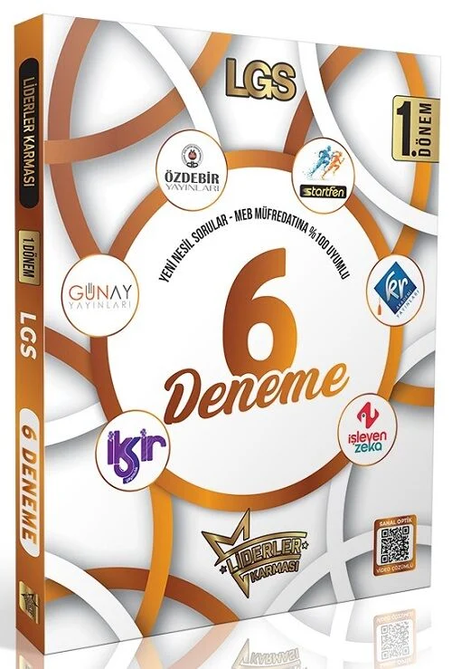 Liderler Karması LGS Tüm Dersler 1. Dönem 6 Deneme Çözümlü Liderler Karması Liderler Karması LGS Tüm Dersler 1. Dönem 6 Deneme Çözümlü Liderler Karması