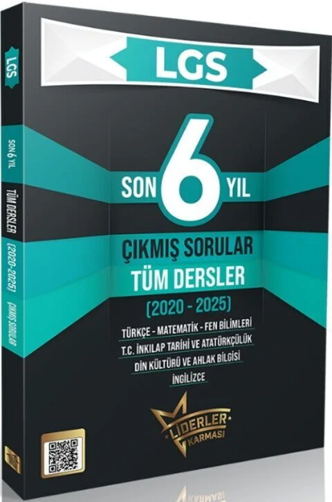 Liderler Karması LGS Tüm Dersler Çıkmış Sorular Son 6 Yıl Çözümlü Liderler Karması Liderler Karması LGS Tüm Dersler Çıkmış Sorular Son 6 Yıl Çözümlü Liderler Karması