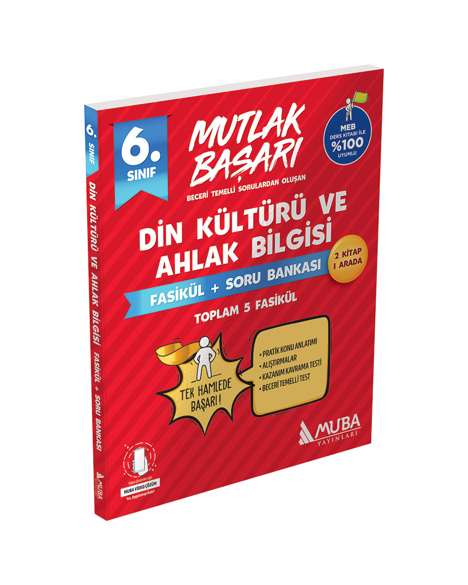MB 6.Sınıf Din Kültürü Fasikül + Soru Bankası Muba Yayınları MB 6.Sınıf Din Kültürü Fasikül + Soru Bankası Muba Yayınları