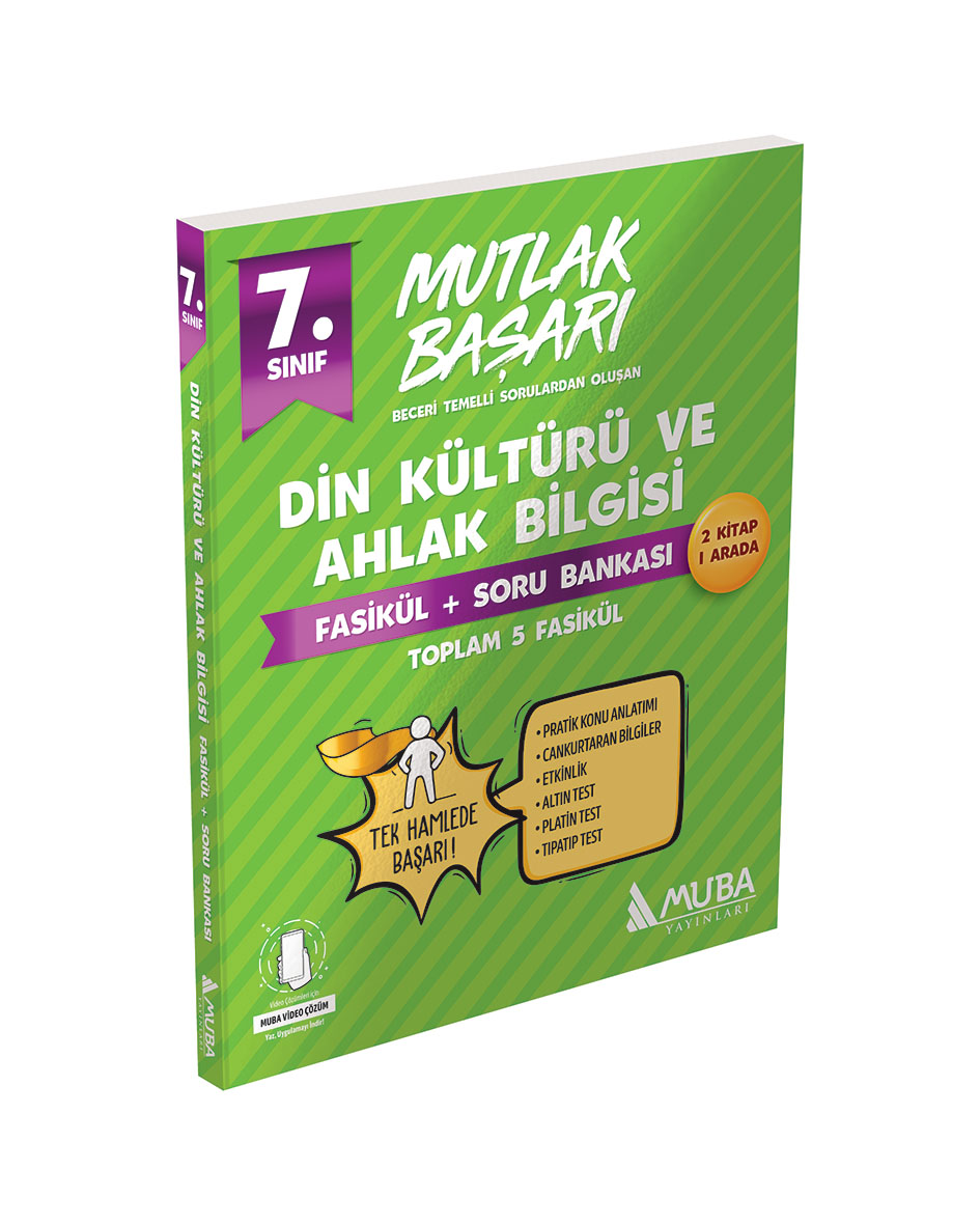 MB 7.Sınıf Din Kültürü Fasikül + Soru Bankası Muba Yayınları