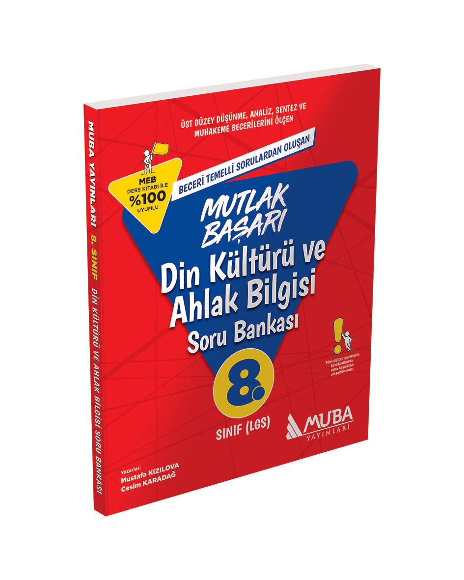MB 8. Sınıf Din Kültürü ve Ahlak Bil Soru Bankası Muba Yayınları